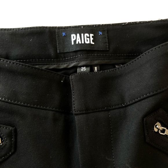 Paige Women's Katrina Ponte With Zippered Pockets - Picture 4 of 12